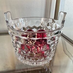 Crystal Cut Mini Champagne Flute Ice Cache